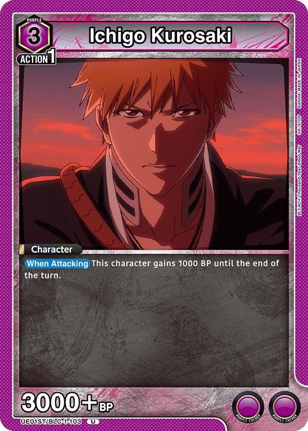 Ichigo Kurosaki (103) (UE01ST/BLC-1-103) [UE01ST]