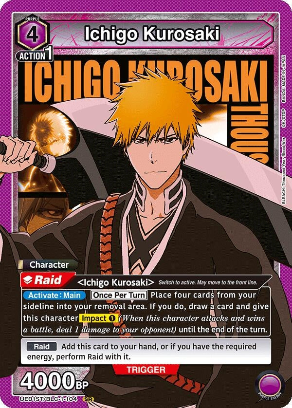 Ichigo Kurosaki (104) (UE01ST/BLC-1-104) [UE01ST]