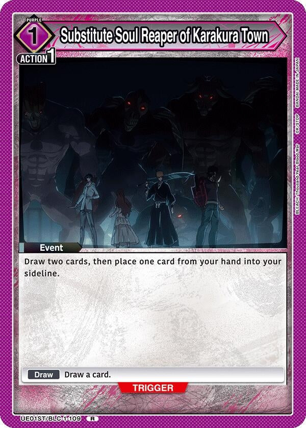 Substitute Soul Reaper of Karakura Town (UE01ST/BLC-1-109) [UE01ST]