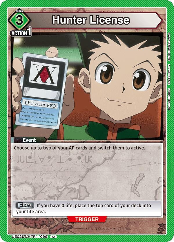 Image for Hunter License [Hunter x Hunter Starter Deck]