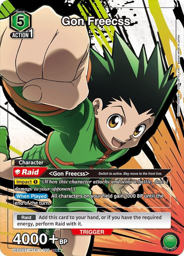Image for Gon Freecss (102) (SR*) [Hunter x Hunter Starter Deck]