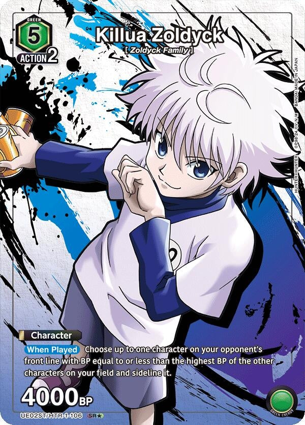 Image for Killua Zoldyck (106) (SR*) [Hunter x Hunter Starter Deck]