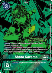 Shoto Kazama [P-133] (2024 Evolution Cup) [Promotional Cards] | Red Riot Games CA