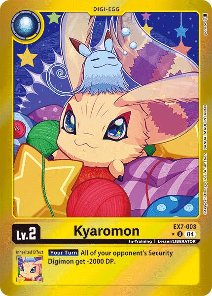 Kyaromon [EX7-003] (Foil) [Digimon LIBERATOR] | Red Riot Games CA