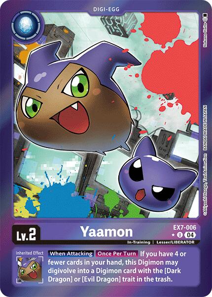 Yaamon [EX7-006] (Foil) [Digimon LIBERATOR] | Red Riot Games CA