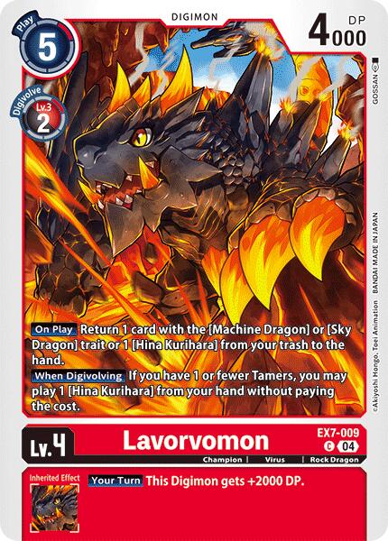 Lavorvomon [EX7-009] [Digimon LIBERATOR] | Red Riot Games CA