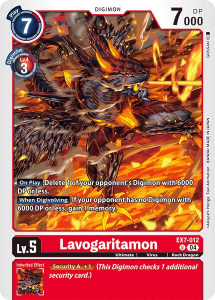 Lavogaritamon [EX7-012] [Digimon LIBERATOR] | Red Riot Games CA