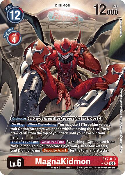 MagnaKidmon [EX7-013] (Alternate Art) [Digimon LIBERATOR] | Red Riot Games CA