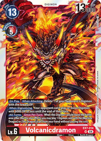 Volcanicdramon [EX7-014] [Digimon LIBERATOR] | Red Riot Games CA