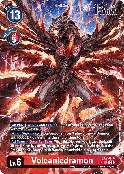 Volcanicdramon [EX7-014] (Alternate Art) [Digimon LIBERATOR] | Red Riot Games CA