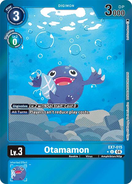 Otamamon [EX7-015] (Foil) [Digimon LIBERATOR] | Red Riot Games CA