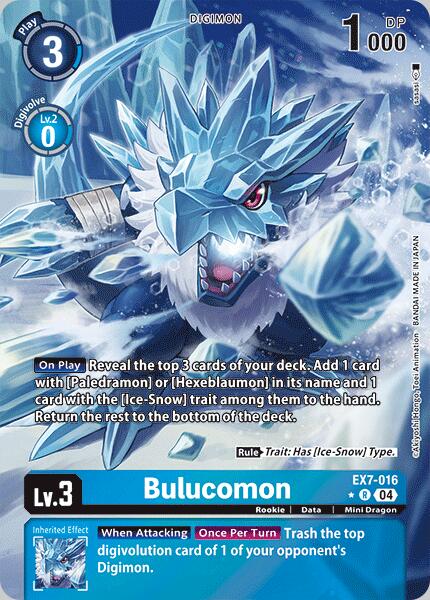 Bulucomon [EX7-016] (Alternate Art) [Digimon LIBERATOR] | Red Riot Games CA