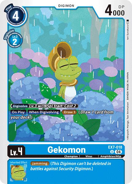 Gekomon [EX7-018] [Digimon LIBERATOR] | Red Riot Games CA