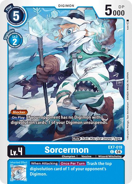 Sorcermon [EX7-019] [Digimon LIBERATOR] | Red Riot Games CA