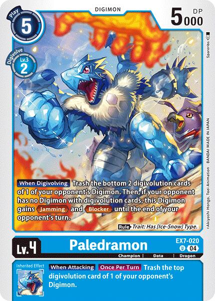 Paledramon [EX7-020] [Digimon LIBERATOR] | Red Riot Games CA