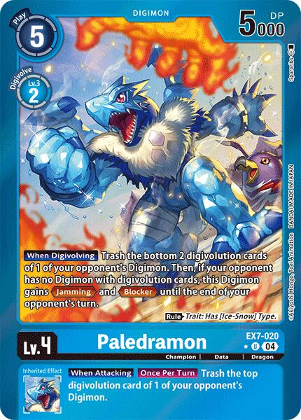 Paledramon [EX7-020] (Foil) [Digimon LIBERATOR] | Red Riot Games CA