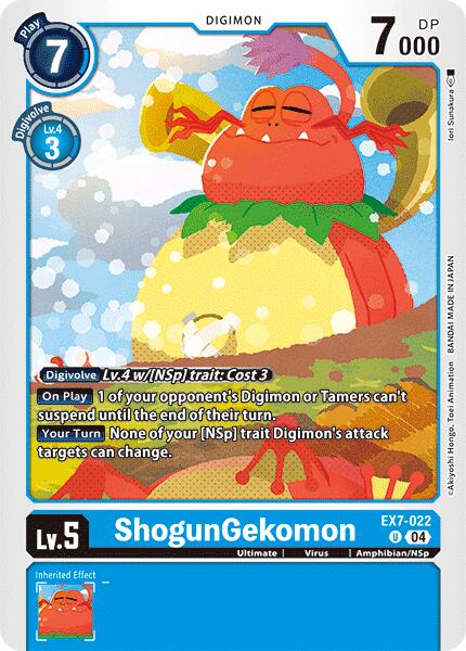 ShogunGekomon [EX7-022] [Digimon LIBERATOR] | Red Riot Games CA