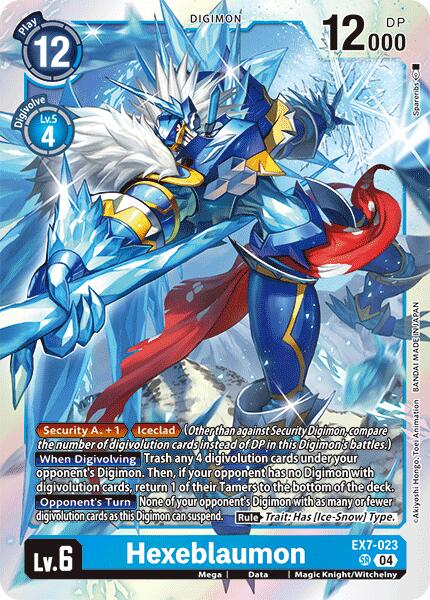 Hexeblaumon [EX7-023] [Digimon LIBERATOR] | Red Riot Games CA