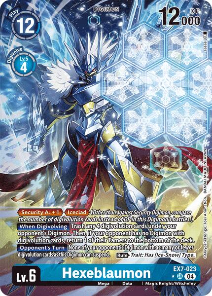 Hexeblaumon [EX7-023] (Alternate Art) [Digimon LIBERATOR] | Red Riot Games CA