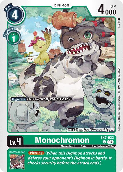 Monochromon [EX7-033] [Digimon LIBERATOR] | Red Riot Games CA