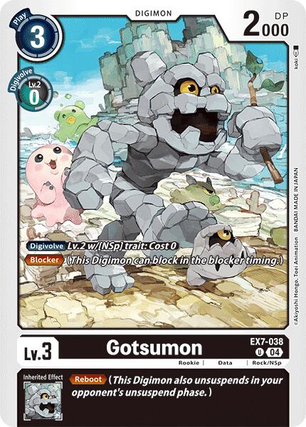 Gotsumon [EX7-038] [Digimon LIBERATOR] | Red Riot Games CA