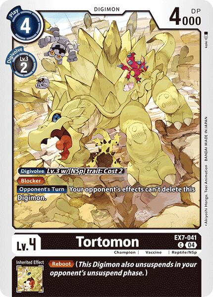 Tortomon [EX7-041] [Digimon LIBERATOR] | Red Riot Games CA