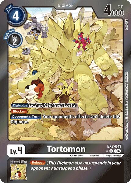 Tortomon [EX7-041] (Foil) [Digimon LIBERATOR] | Red Riot Games CA