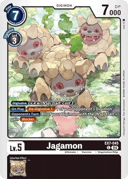 Jagamon [EX7-045] [Digimon LIBERATOR] | Red Riot Games CA