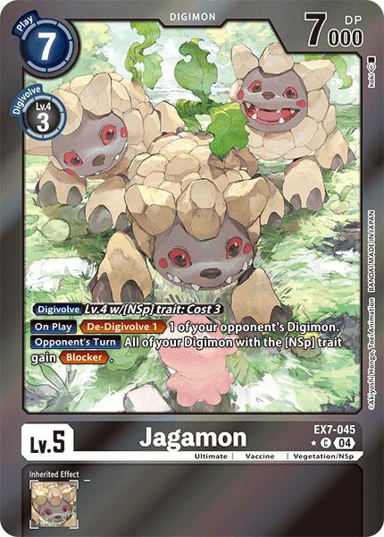 Jagamon [EX7-045] (Foil) [Digimon LIBERATOR] | Red Riot Games CA