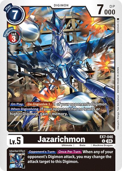 Jazarichmon [EX7-046] [Digimon LIBERATOR] | Red Riot Games CA