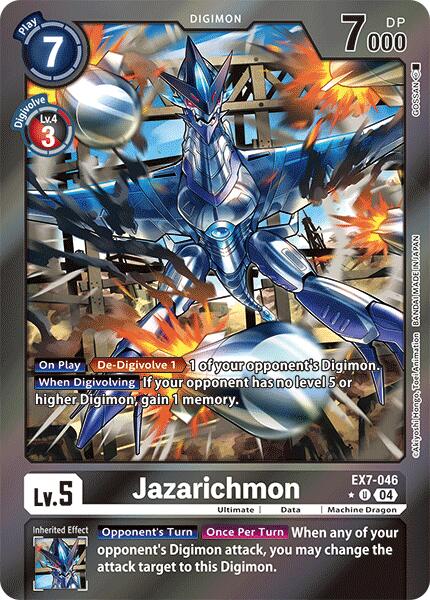 Jazarichmon [EX7-046] (Foil) [Digimon LIBERATOR] | Red Riot Games CA