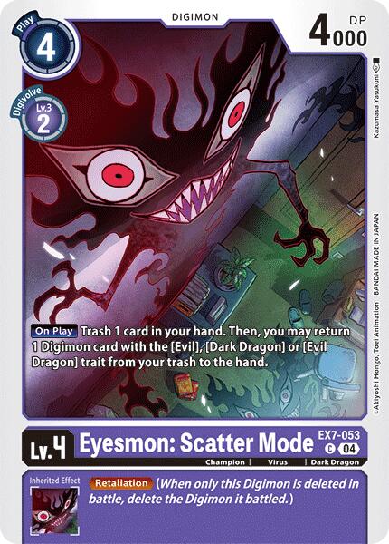 Eyesmon: Scatter Mode [EX7-053] [Digimon LIBERATOR] | Red Riot Games CA