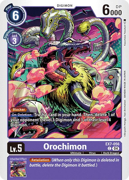 Orochimon [EX7-056] [Digimon LIBERATOR] | Red Riot Games CA