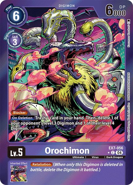 Orochimon [EX7-056] (Foil) [Digimon LIBERATOR] | Red Riot Games CA