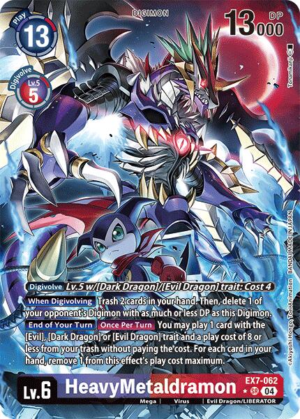 HeavyMetaldramon [EX7-062] (Alternate Art) [Digimon LIBERATOR] | Red Riot Games CA