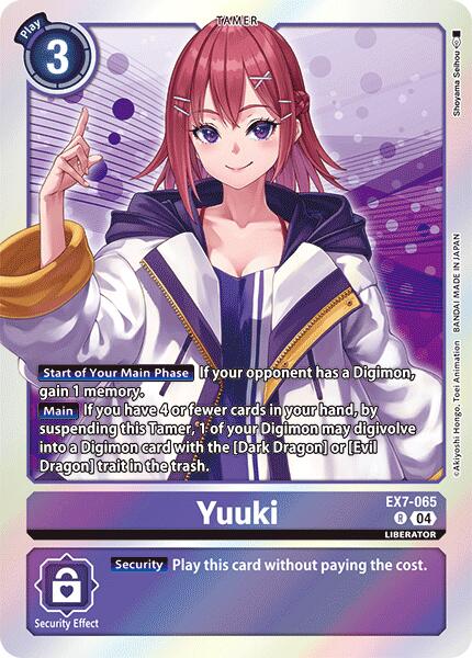 Yuuki [EX7-065] [Digimon LIBERATOR] | Red Riot Games CA