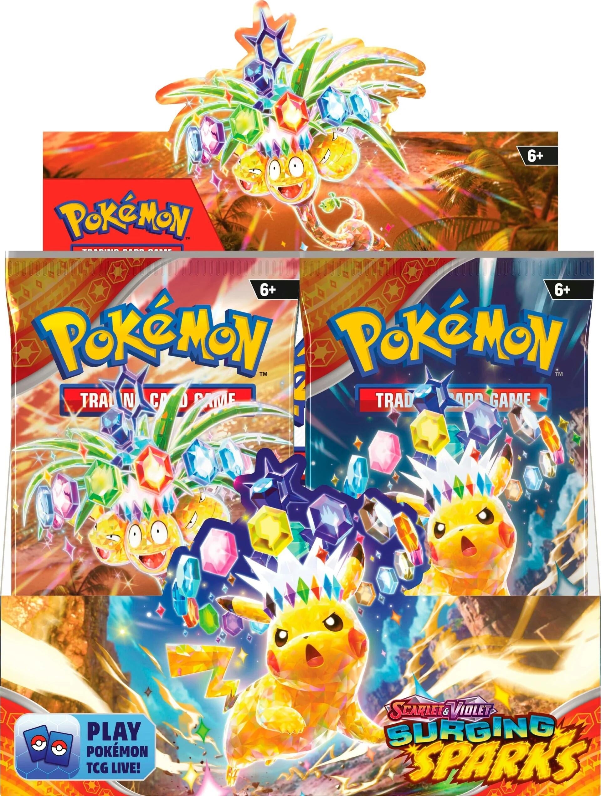 Image for Surging Sparks Booster Box - Pokemon