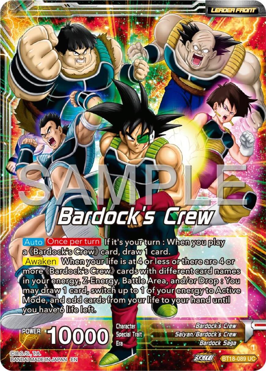 Bardock's Crew // Bardock, Inherited Will (BT18-089) [Premium 7th Anniversary Box 2024] | Red Riot Games CA