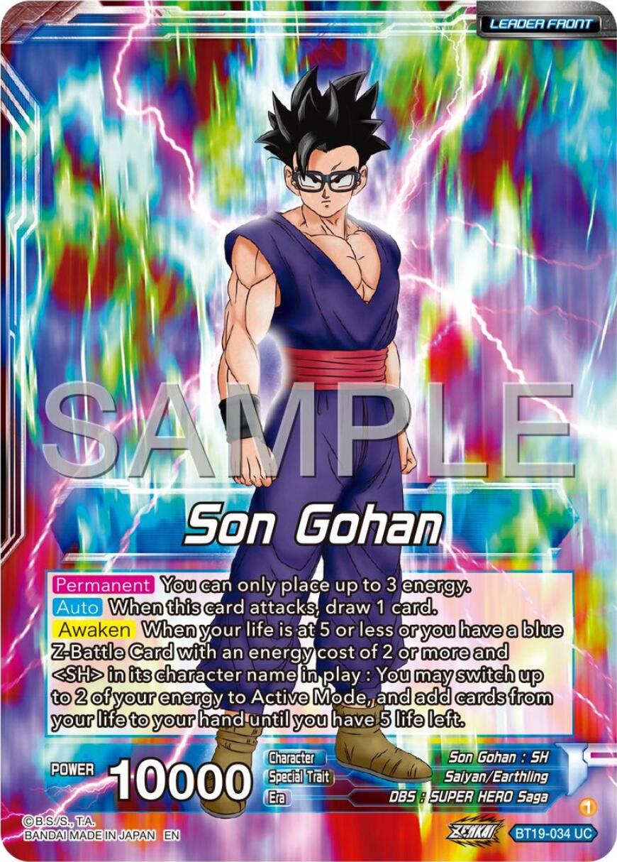 Son Gohan // Son Gohan, Former Glory Regained (BT19-034) [Premium 7th Anniversary Box 2024] | Red Riot Games CA