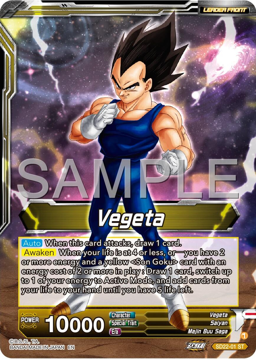 Vegeta // SS Vegeta, Fighting Instincts (SD22-01) [Premium 7th Anniversary Box 2024] | Red Riot Games CA