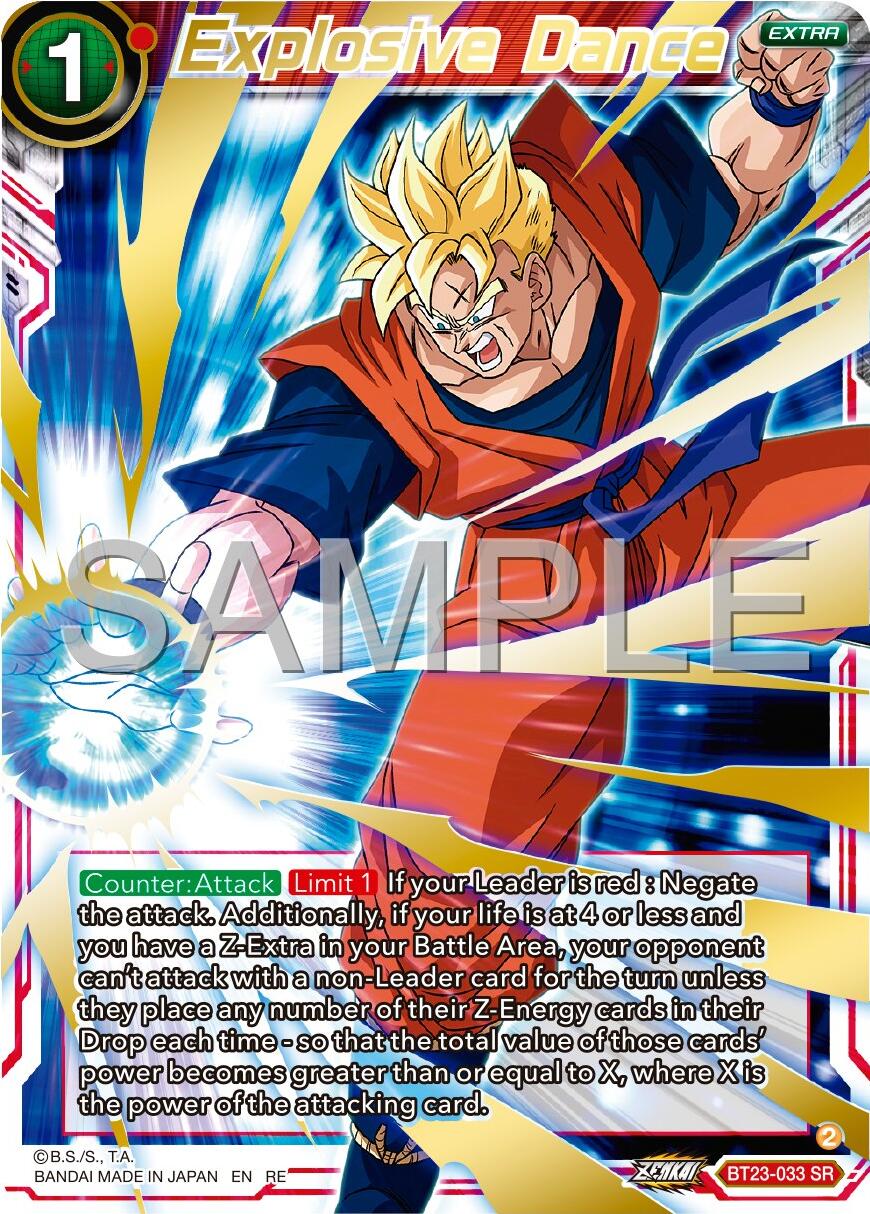 Explosive Dance (Reprint) (BT23-033) [Premium 7th Anniversary Box 2024] | Red Riot Games CA