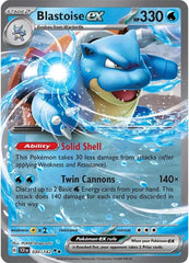 Blastoise ex (030/142) [Scarlet & Violet: Stellar Crown] | Red Riot Games CA