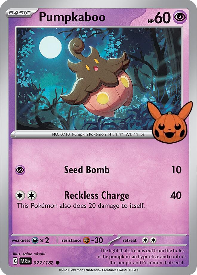 Pumpkaboo (077/182) [Trick or Trade 2024] | Red Riot Games CA