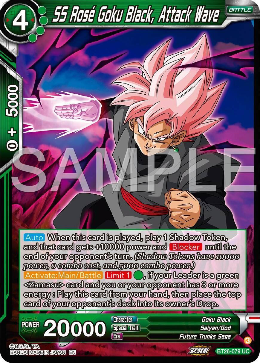 SS Rose Goku Black, Attack Wave (BT26-079) [Ultimate Advent] | Red Riot Games CA