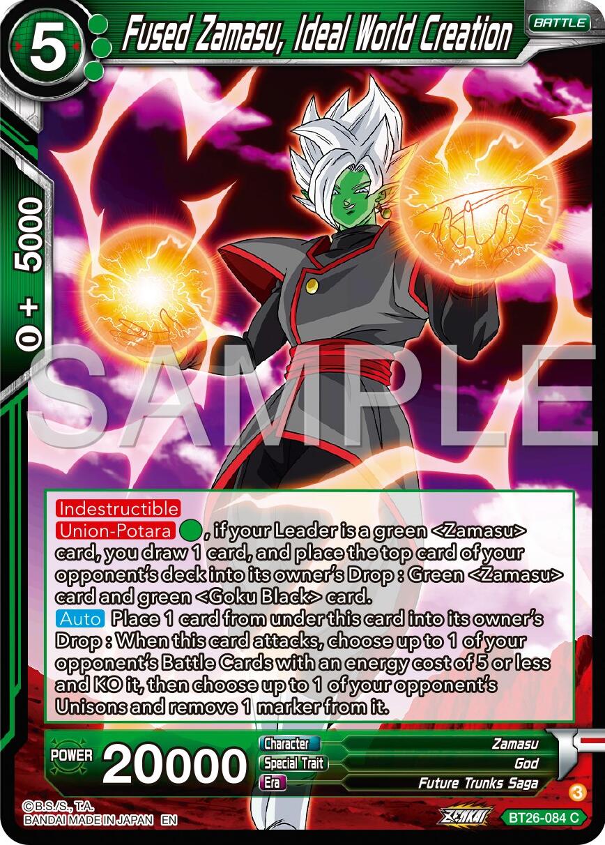 Fused Zamasu, Ideal World Creation (BT26-084) [Ultimate Advent] | Red Riot Games CA