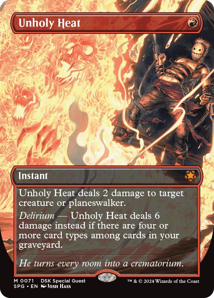 Image for Unholy Heat (Borderless) (71) [Special Guests]