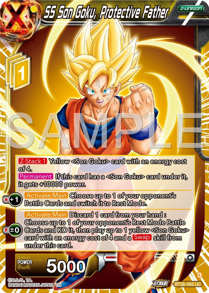 SS Son Goku, Protective Father (BT26-093) [Ultimate Advent] | Red Riot Games CA