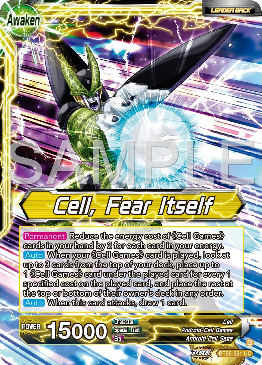 Cell // Cell, Fear Itself (BT26-091) [Ultimate Advent] | Red Riot Games CA