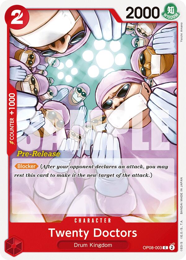 Twenty Doctors [Two Legends Pre-Release Cards] | Red Riot Games CA