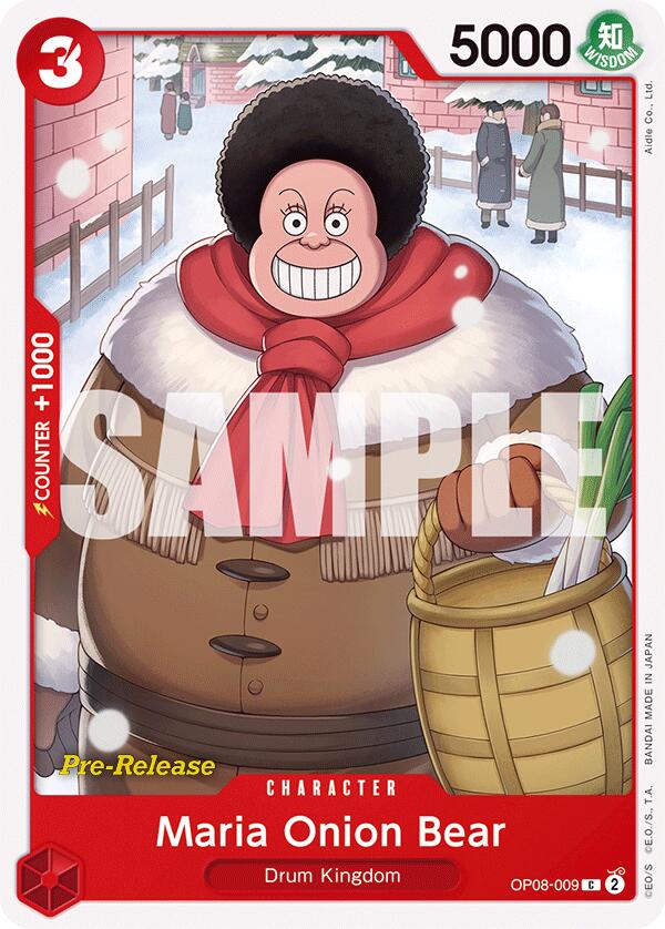 Maria Onion Bear [Two Legends Pre-Release Cards] | Red Riot Games CA